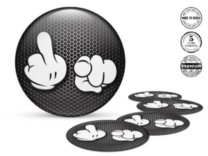 Autocollant bombé édition luxe étiquettes drift voitures